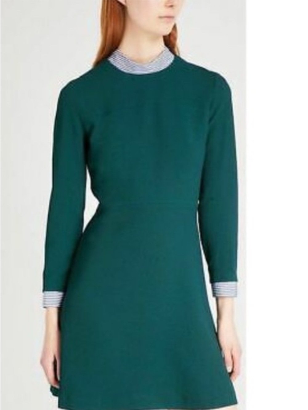 Sandro Gigi Green Dress Size 1